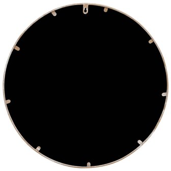 Tuinspiegel rond 60x2,5 cm ijzer zandkleurig 4