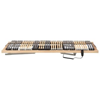 Lattenbodem Bruin 70 x 190 cm Massief beukenhout 3