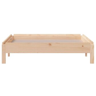 Bed stapelbaar 75x190 cm massief grenenhout 6