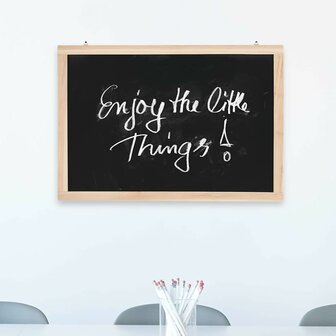 Krijtbord voor aan de wand 40x60 cm cederhout 1