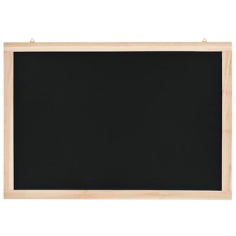 Krijtbord voor aan de wand 40x60 cm cederhout 3