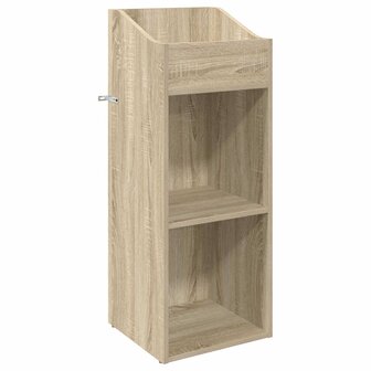 Platenkast Sonoma Eiken 36 x 36 x 95,5 cm Bewerkt hout 2