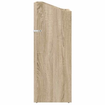 Platenkast Sonoma Eiken 36 x 36 x 95,5 cm Bewerkt hout 5