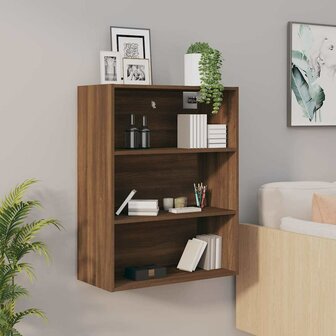 Hangkast 69,5x32,5x90 cm bruin eikenkleur 1