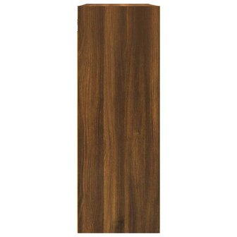 Hangkast 69,5x32,5x90 cm bruin eikenkleur 6