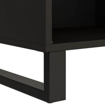 Bijzetkast 85x33x75 cm massief gerecycled hout 7