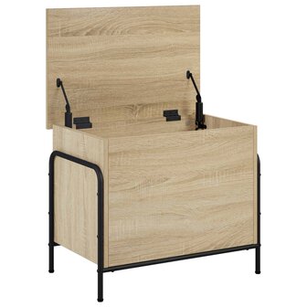 Opbergbox Sonoma Eiken 80 x 40 x 49,5 cm Bewerkt hout 3