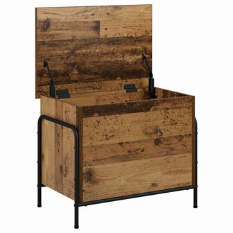 Opbergbox Oud hout 80 x 40 x 49,5 cm Bewerkt hout 3