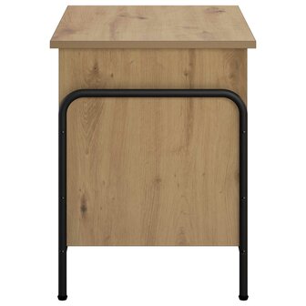 Opbergbox Artisanaal eiken 80 x 40 x 49,5 cm Bewerkt hout 4