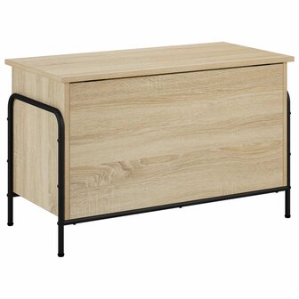 Opbergbox Sonoma Eiken 80 x 40 x 49,5 cm Bewerkt hout 5