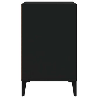 Schoenenkast 102x36x60 cm bewerkt hout zwart 4
