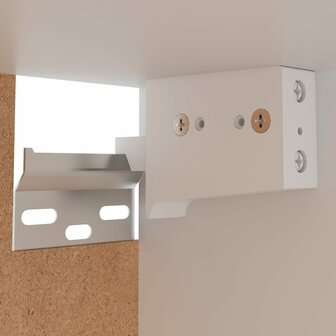 Bovenkast Lyon 39,5x31x60 cm bewerkt hout gerookt eikenkleurig 9