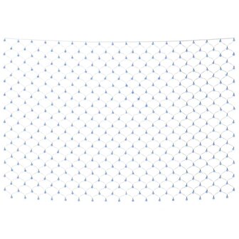 Kerstnetverlichting 306 LED&amp;apos;s binnen en buiten 3x3 m blauw 2