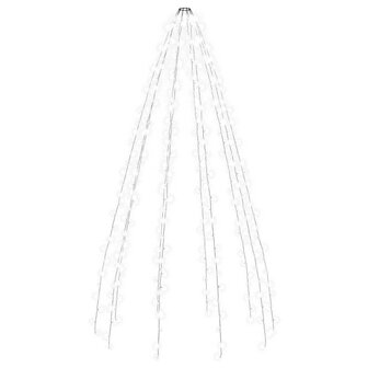 Kerstboomverlichting met 300 LED&amp;apos;s koudwit net 300 cm 2