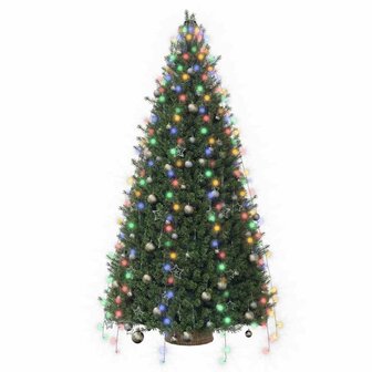 Kerstboomverlichting met 300 LED&amp;apos;s meerkleurig net 300 cm 3