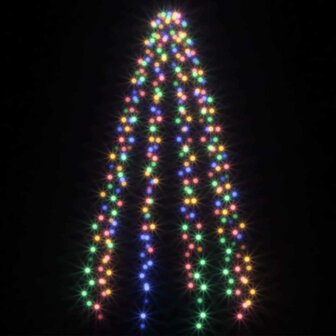 Kerstboomverlichting met 300 LED&amp;apos;s meerkleurig net 300 cm 4