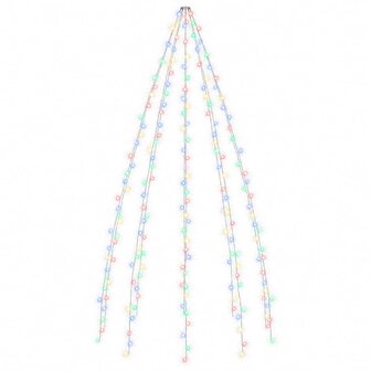 Kerstboomverlichting met 400 LED&amp;apos;s meerkleurig net 400 cm 2