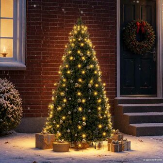 Kerstboomverlichting met 180 LED&amp;apos;s net 180 cm 3