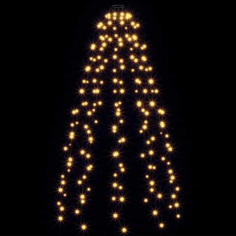 Kerstboomverlichting met 180 LED&amp;apos;s net 180 cm 5