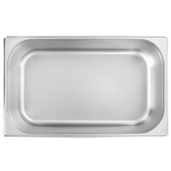 Gastronormbakken 2 st GN 1/1 200 mm roestvrij staal 5