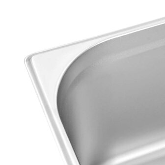 Gastronormbakken 2 st GN 1/1 200 mm roestvrij staal 7