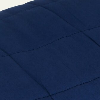 Verzwaringsdeken 152x203 cm 7 kg stof blauw 4