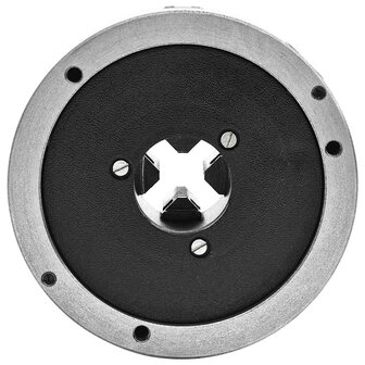 Klauwplaat met 4 bekken zelfcentrerend 160 mm staal K12 160 4