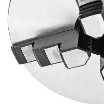 Klauwplaat met 4 bekken zelfcentrerend 160 mm staal K12 160 7