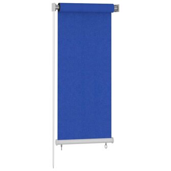 Rolgordijn voor buiten 65(B)x140(H) cm HDPE blauw 2