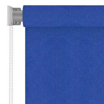 Rolgordijn voor buiten 105(B)x140(H) cm HDPE blauw 3