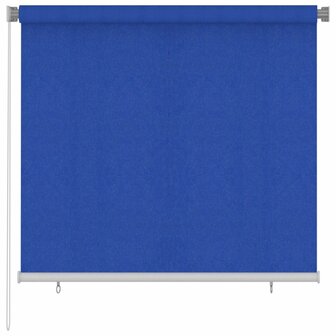 Rolgordijn voor buiten 165(B)x140(H) cm HDPE blauw 1