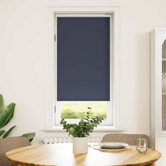 Rolgordijn verduisterend 65x120 cm marineblauw / blauw 1