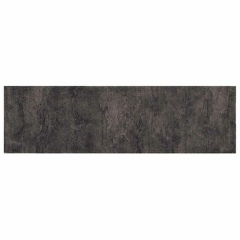 Keukenmat zwart beton 150 x 45 cm 100% Polyamide 2