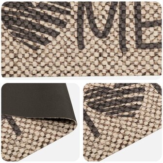 Keukenmat Beige home 150 x 45 cm 100% Polyamide Wasbaar 3