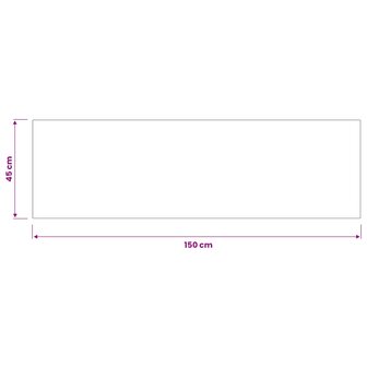 Keukenmat Rode sterren 150 x 45 cm 100% Polyamide 4