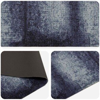 Keukenmat Blauwe Schaduw 150 x 45 cm 100% Polyamide 3