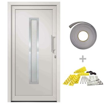 Voordeur 98x208 cm wit 2