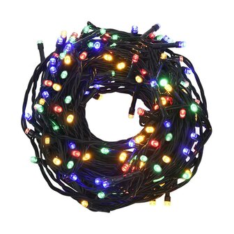 Lichtslinger met 1000 LED&amp;apos;s meerkleurig 100 m PVC 2