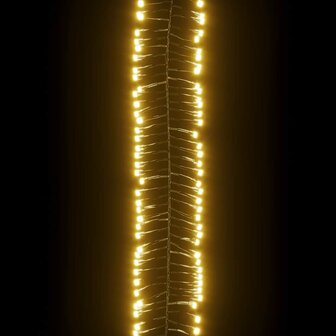 Lichtslinger cluster met 1000 LED&amp;apos;s warmwit PVC 5