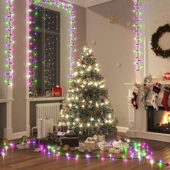 Lichtslinger compact met 2000 LED&amp;apos;s pastel meerkleurig 45 m PVC 1