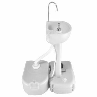 Watertank draagbaar 24 L grijs 2