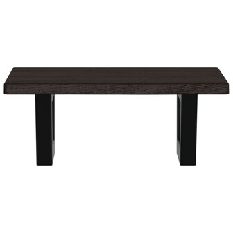 Badkamer wandschap staal en massief eikenhout 4