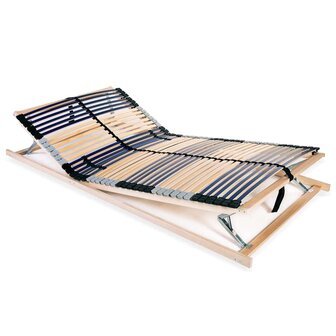 Lattenbodem met 42 latten 7 zones 120x200 cm 1