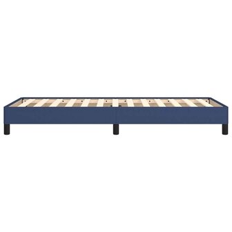 Bedframe zonder matras 80x200 cm stof blauw 6
