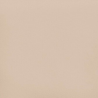 Bedframe kunstleer cappuccinokleurig 100x200 cm 8