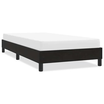Bedframe zonder matras 80x210 cm fluweel zwart 1