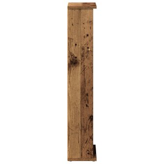 Cd-kast Oud hout 60 x 17 x 92 cm Bewerkt hout 5