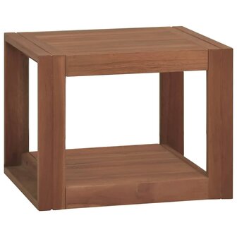 Badkamerwandkast 45x45x35 cm massief teakhout 1