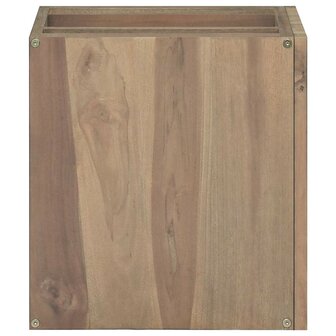Badkamerwandkast 46x25,5x40 cm massief teakhout 3
