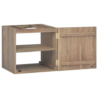 Badkamerwandkast 46x25,5x40 cm massief teakhout 5